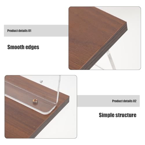 Réhausseur écran acrylique support moniteur ergonomique de bureau - 8