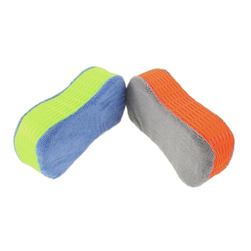 iplusmile 2 Piezas Esponja De Lavado De Autos Esponjas para Limpiar Autos Esponja De Limpieza De Coche Esponja De Mano para Lavado De Automóviles Esponja De Automóviles para Parabrisas