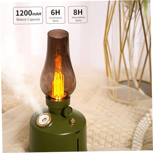 Humidificador con lámpara de aceite retro para crear un ambiente relajante en tu salón 8