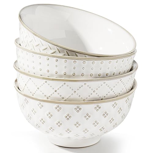 Getstar HAR32 Ceramic Soup Bowls, Cereal Bowl Set Of 4 cover