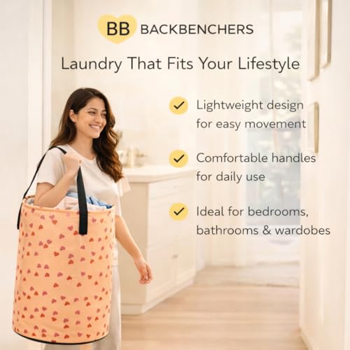 Image of Laundry Bag /Laundry Basket /Clothes Storage Box /Storage Basket /Storage Bag, 48L (Brown-3)