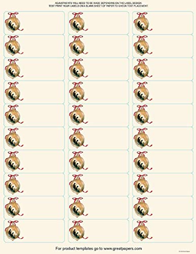 Great Papers étiquette adresse Holy Family 150 (5 feuilles)