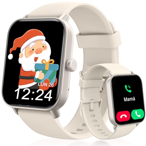 KALINCO Reloj Inteligente Niños, Smartwatch Niña con Alexa Llamadas y Whatsapp Estrés Frecuencia Cardíaca SpO2 100...