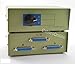 CablesOnline 2-Way A/B DB25 Parallel Printer Rotary Switch Box, Metal (SB-001)