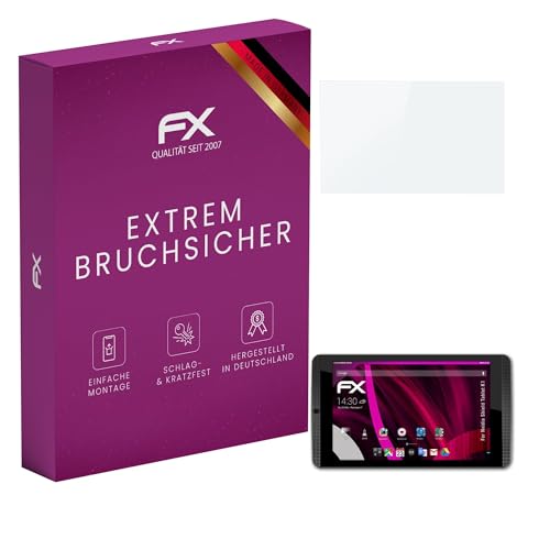 atFoliX Lámina Protectora de plástico Cristal compatible con Nvidia Shield Tablet K1 Película...