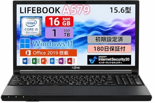 Amazon.co.jp: 【整備済み品】ノートパソコン 富 士通 LIFEBOOK A579