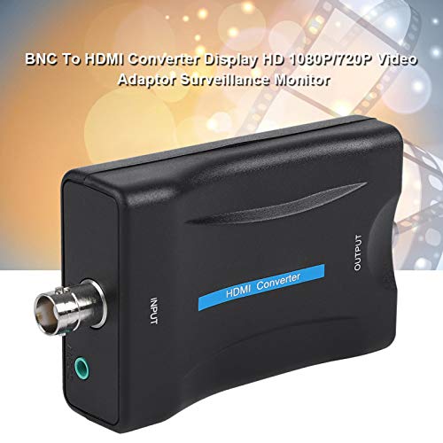Convertidor BNC a HDMI Lazmin112 con salida HD 1080p para monitor de vigilancia y proyector 2
