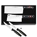 Produktbild Wüsthof Chinesisches Messer Set Asia Gourmet 9284-2tlg plus 2 x SCHARFsinnig Pizza- und Steakmesser
