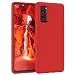 Produktbild EAZY CASE Premium Silikon Handyhülle kompatibel mit Samsung Galaxy S20 FE / S20 FE 5G, Slimcover mit Kameraschutz und Innenfutter, Silikonhülle, Schutzhülle, Bumper, Handy Case, Hülle, Softcase, Rot