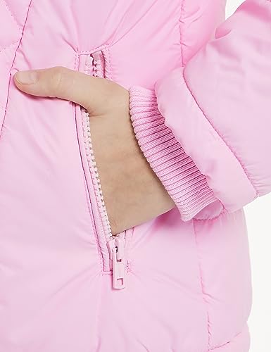 Image of Amazon Brand - Symbol Girls Girls Quilted Winter Jacket with Detachable Hood | Age 2-12 Years