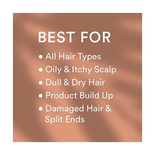 WOW Skin Science Apple Cider Vinegar Shampoo & Conditioner Set with Coconut & Avocado Oil - Men and Women Gentle Shampoo Set - Hair Growth Shampoo for Thinning Hair & Loss - Sulfate & Paraben Free