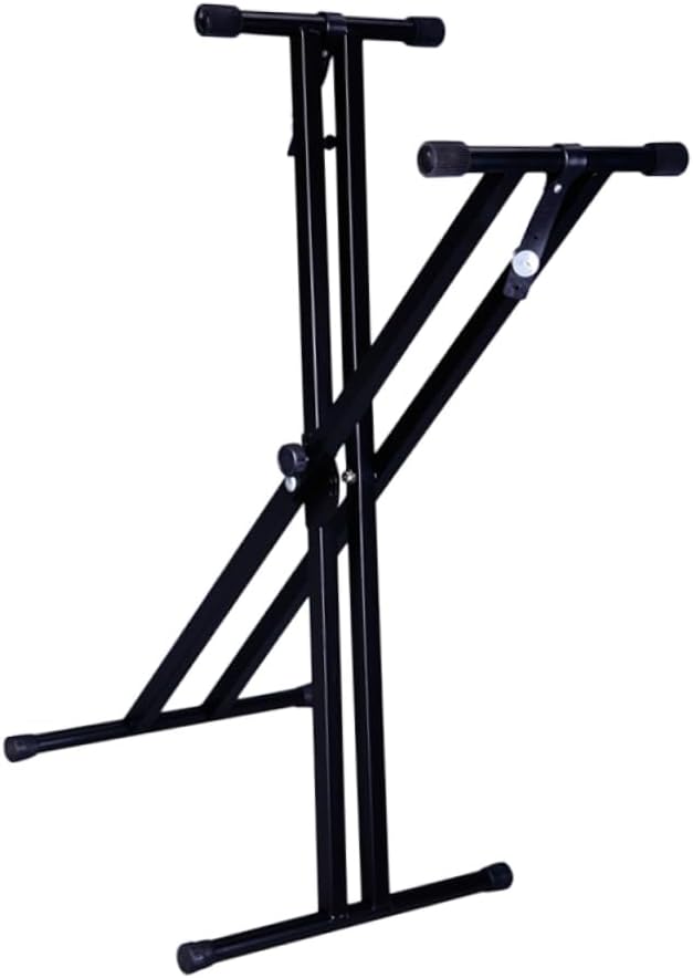Sturdy X-style Keyboard Stand Electronic Organ Rack 4-hole Adjustment Material