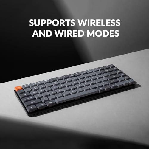 Image of Keychron K3 Max Low-Profile Wireless Mechanical Keyboard, 75% Layout 2.4 GHz Bluetooth QMK /VIA White Backlight Ultra-Slim with Gateron Brown Switch Compatible with Mac Windows Linux
