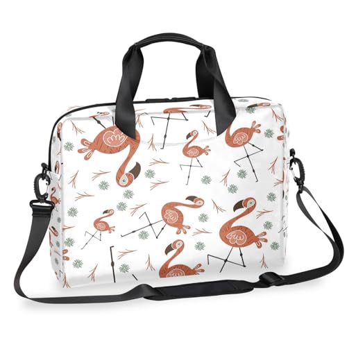 Bolso para laptop de 16 pulgadas con diseño flamenco miniatura 1