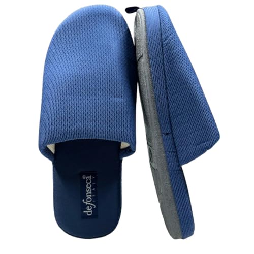 Design semplice italiano de fonseca Pantofole Uomo Estive Comfort e Stile per la Casa Soletta Morbida e Suola Antiscivolo