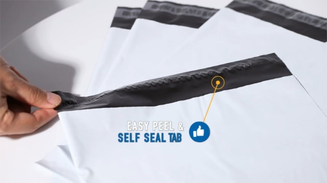 Buste Postali In Polietilene Bianco Economiche - ZTJ Packaging - Foto 3