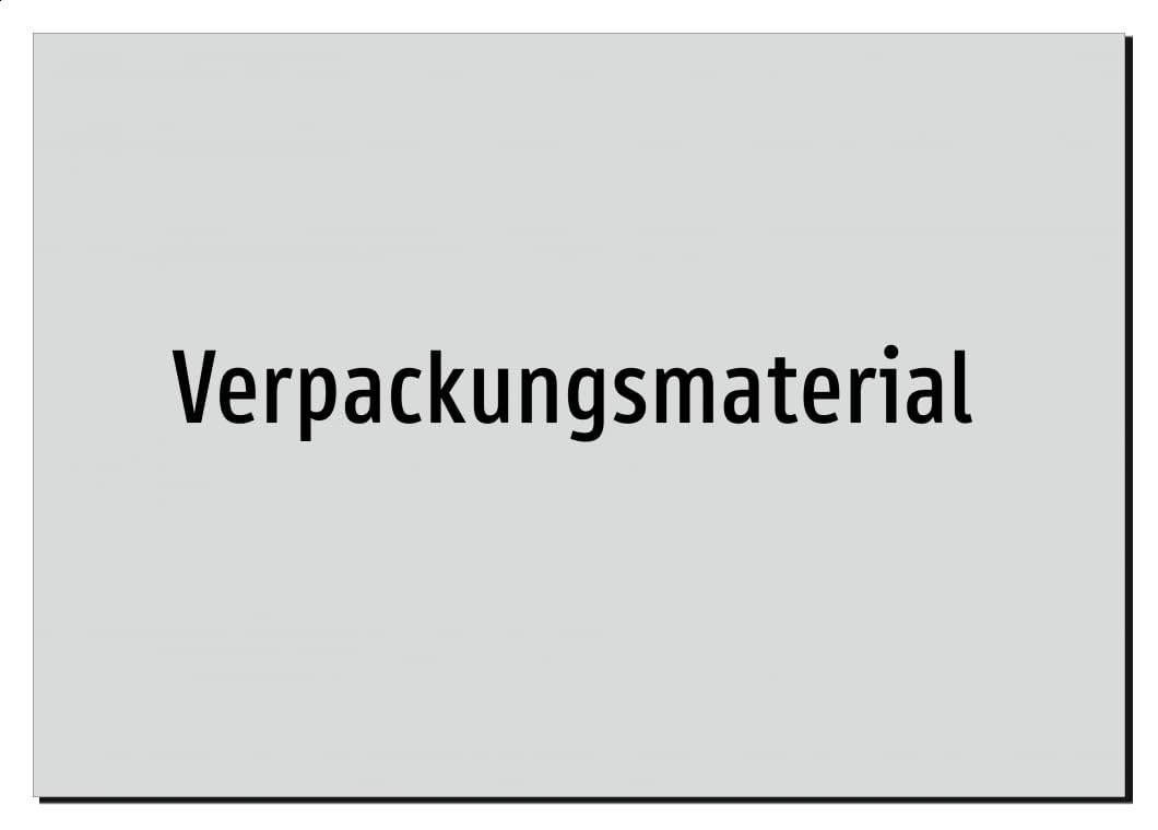 Verpackungsmaterial – Aufkleber A2: 594x420mm – Ohne Grafik, nur Text