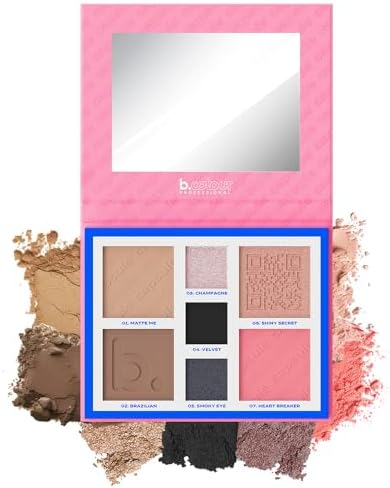 Contouring face and eyes palette / 02 Super power, PRO CAPSULE, B...