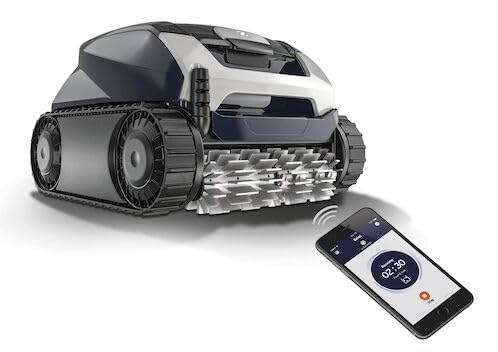 Zodiac Voyager RE 4600 iQ with App Control iAQUALINK Size up to 12 x 6 m All Swimming Pool Shapes Cleaning the Walls and the Waterline 2 Cleaning Modes 1066 cm² Filter Area 18 m Cable Length