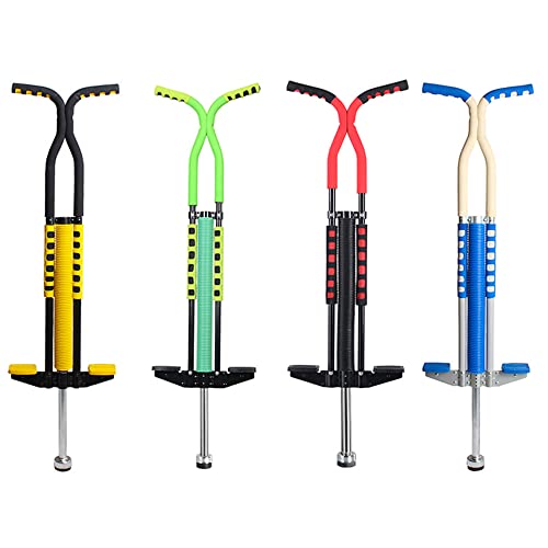 Hibcotuo Adultos/crianças Pogo Stick Jumper Palafitas Fly Jumper Air Kicks Boing Musculação ao ar li