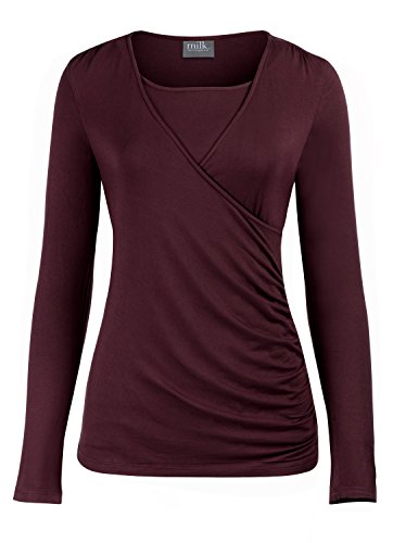 Milk Nursingwear Women's Side Shirred Nursing Top