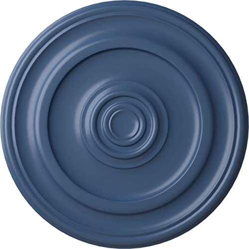 23 5/8"OD x 1 3/4"P Kepler Traditional Ceiling Medallion (for Canopies up to 5 1/4"), Hand-Painted Americana