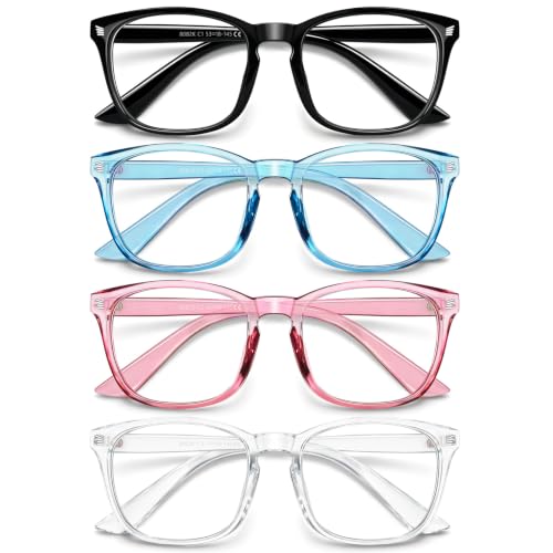 Image of 4 Pack Blue Light Glasses for Women Men, UV Protection Blue Light Blocking Computer Glasses - Lightweight