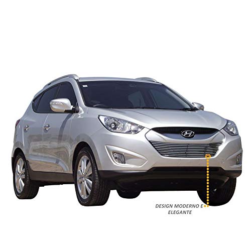 Sobre Grade Ix35 2011 a 2015 Aço Inox Cromada Filetada