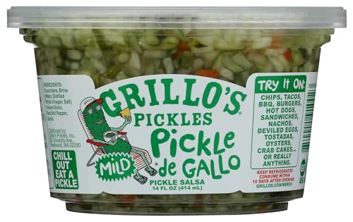 GRILLOS PICKLES Mild Pickle de Gallo, 14 FZ