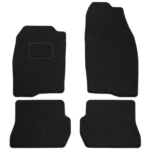 MOTOS Tapis Voiture en Velours Standard destiné à Ford Fusion 2002-2005 Avant Le Lifting, 2 Fixations Velcro - Standard, Tissé, Noir - Découvrez Un Nouveau...
