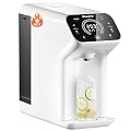 Wheelton Reverse Osmosis Water Filter Countertop RO Water Filtration System, Instant Hot 8-Layer UV Water Purifier, Real-time TDS Monitor, Reduce PFAS & Other Contaminants, GPD100, No Installation