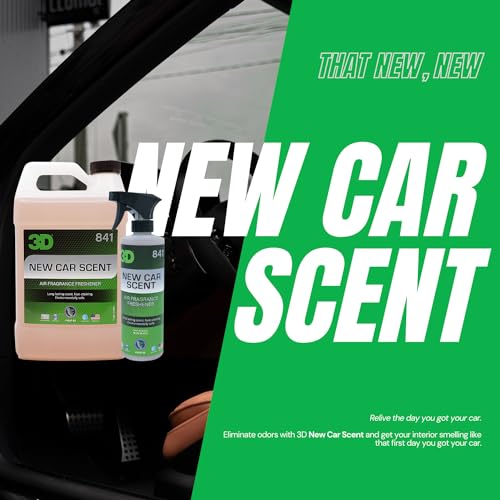 Image of 3D Water Based Odor Eliminator | Made in USA | All Natural | No Harmful Chemicals |Air Freshener (New Car Scent)