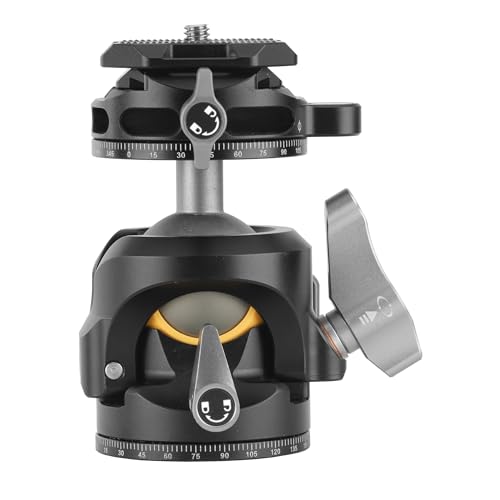 Rótula de bola Vanguard LBP-50S de perfil bajo para trípodes estables y precisos 2