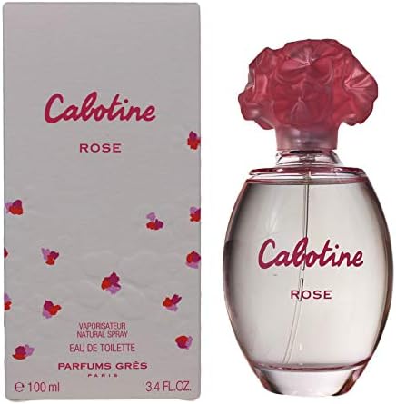 Parfums Gres Cabotine Rose Edt for Women 3.4 Oz/ 100 Ml, 3.4 Fl Oz