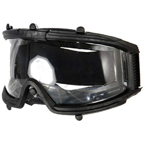 Lancer Tactical Airsoft Full Seal Tactical Safety Goggles Black Military for Paintball Riding Shooting Hunting Cycling Motorcycle