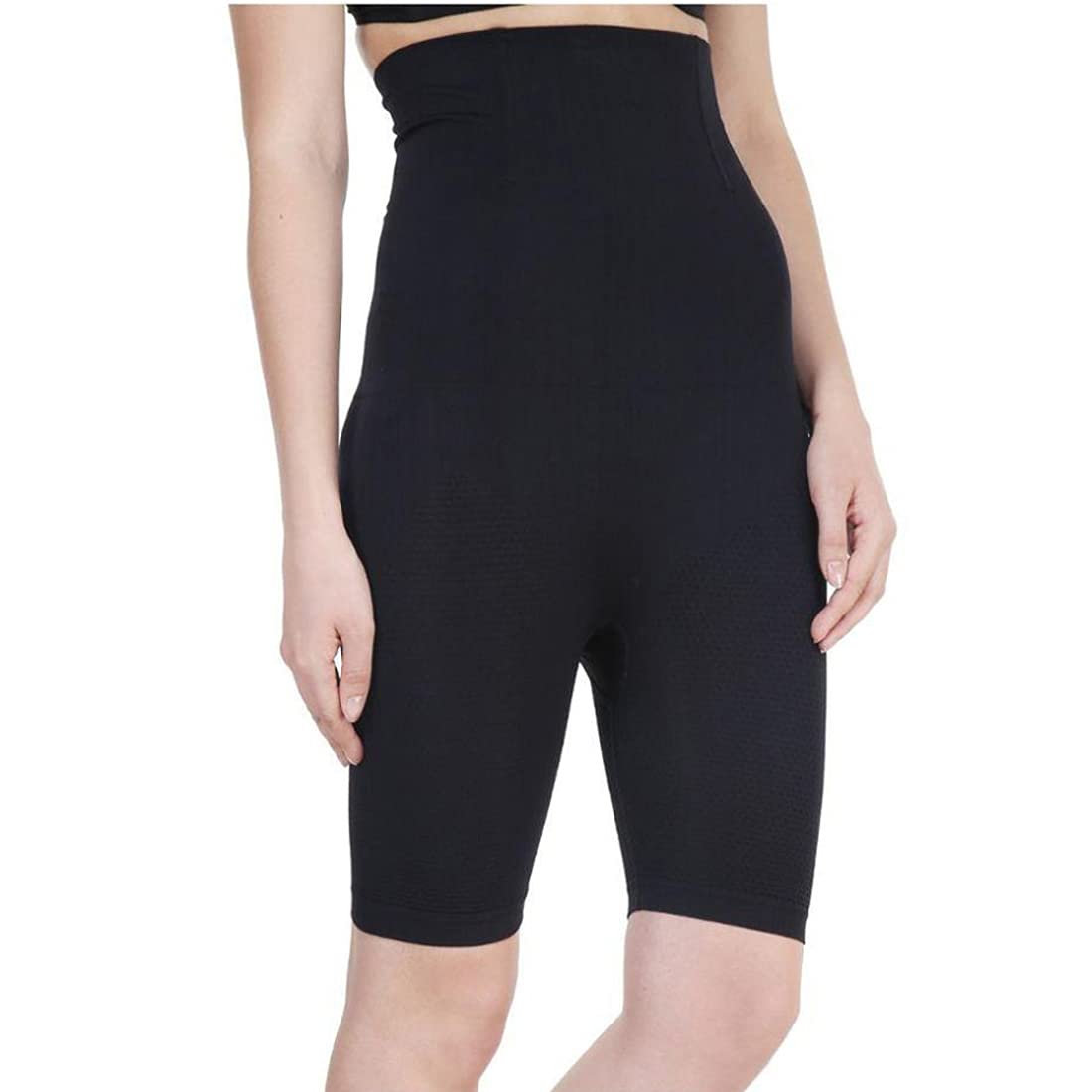 Lower Body Shapewear Body Shaper for Women Tummy and HIPS Body Shaper Slimming Belt Body Slimmer for Women Half Size XL-Black Colour-image-16