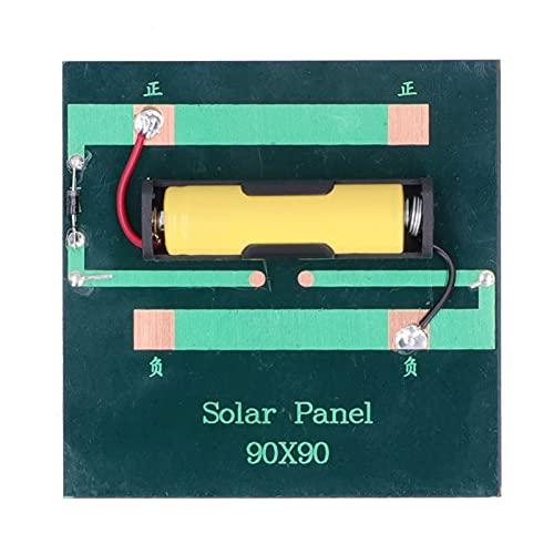 Solar Panel Charger Solar Panel Charging Board Cell Charging Board Polysilicon Wafer for 1.2V AA Batteries Power Supply