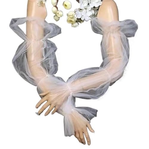 Manche amovible pour robe de mariée en maille fine pour le bal