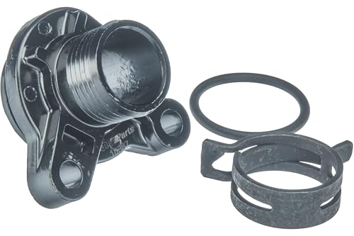 URO Parts 11537545890-K Coolant Hose Connector, Metal Connector vs OEM Plastic - Thumbnail 4