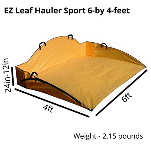 EZ Leaf Hauler Sport 6-by 4-feet 0037, Orange, 4’ X 6’ - Image 2