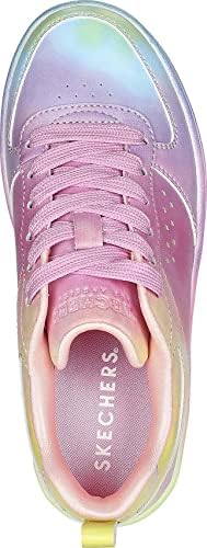 Skechers Kids Girls Court High-Electric Remix Sneaker, Multi, 5 Big Kid | Image 3