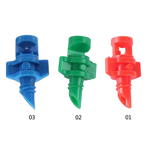 Lynn 50Pcs Micro Garden Lawn Water Spray Misting Nozzle Sprinkler Irrigation;50Pcs Micro Garden Lawn Water Spray Misting Nozzle Sprinkler Irrigation #TOP1