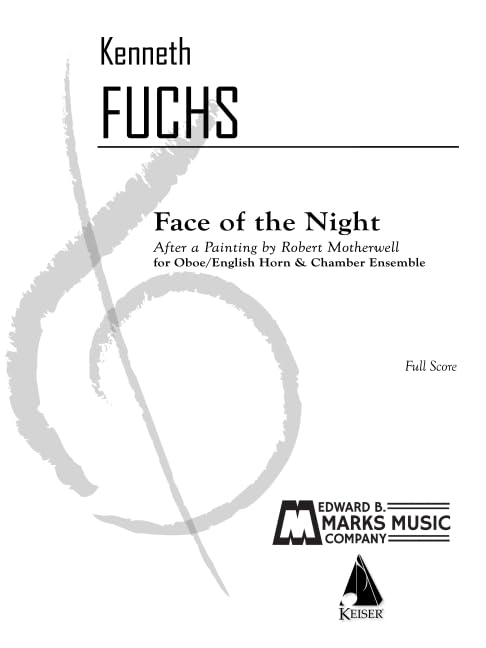 Face of the Night: For Oboe (English Horn) String Trio, Harp, and 2 Percussionists