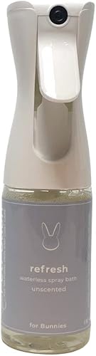 Refresh Bunny No Rinse, Champú en aerosol sin agua para conejos - Sin perfume