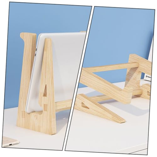 Base de madera para laptop PRETYZOOM para 12-14.7 pulg miniatura 7