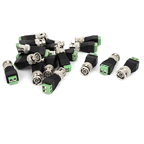 Image of INVENTO 1Pcs DC Male BNC Connector to Screw Terminal Connector Coaxial Cat5 For CCTV Camera, Video Adaptor, DC Connections, DIY Projects