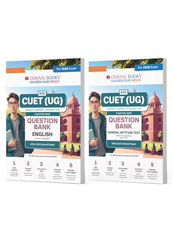 Oswaal NTA CUET (UG) Question Banks | Chapterwise & Topicwise | E...