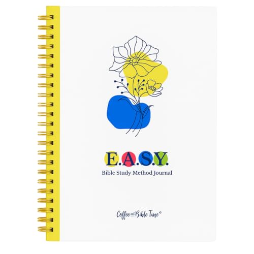 Coffee and Bible Time EASY Bible Study Method Notebook –