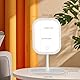 Ansuoda Schminkspiegel mit Beleuchtung, Dimmbare Helligkeit Vanity Spiegel, Wiederaufladbare Touch Tischspiegel für Schlafzimmer Schminktisch Zuhause Reise