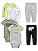 Simple Joys by Carter's Baby Jungen (0-24 Monate) Bekleidungsset grau Green/Gray Rhino 3 - 6 Months